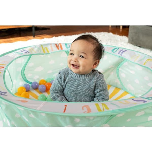 Boldkasse - INFANTINO - FOLDBAR - 50 bolde + opbevaringstaske