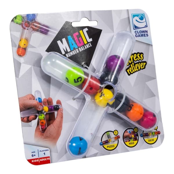 Clownspel Magiskt Pussel Nummerbalansspel
