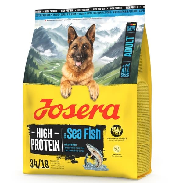 JOSERA High Protein Sea Fish - tørfoder til hunde - 3 kg