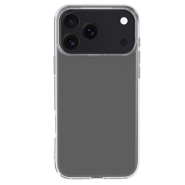 Silisoft cover - iPhone 17 Pro - Gennemsigtig