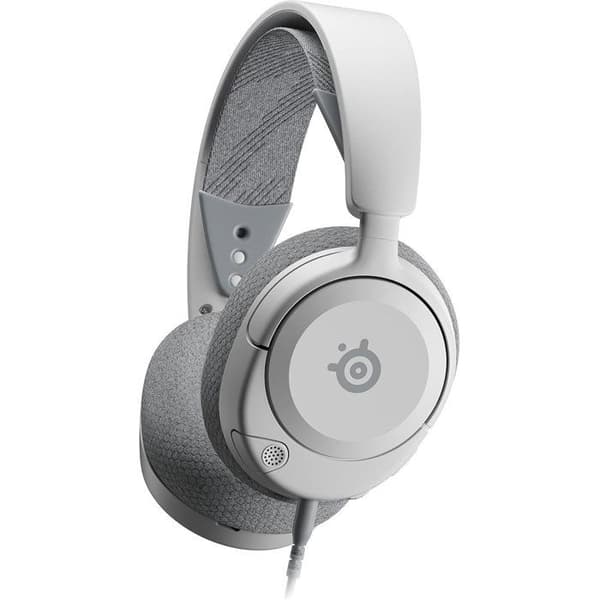 Gaming Headset - STEELSERIES - Arctis Nova 1P Hvid - Kablet - Multiplatform - Hvid / Grå