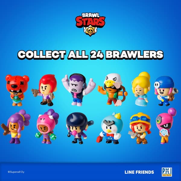 BRAWL STARS S1-FIGURIGER - 8-PACK DELUXE BOX VER.C