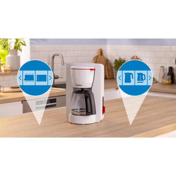 My Moment BOSCH TKA3M131 filterkaffemaskin (vit)