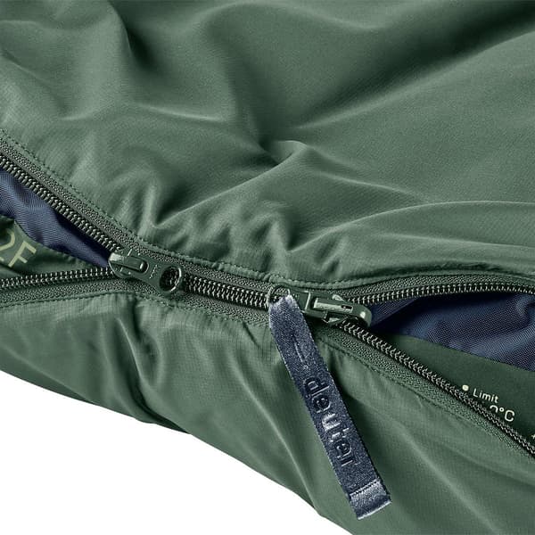 Deuter Orbit -5C/23F - 185 cm syntet sovsäck (Ivy/Ink)