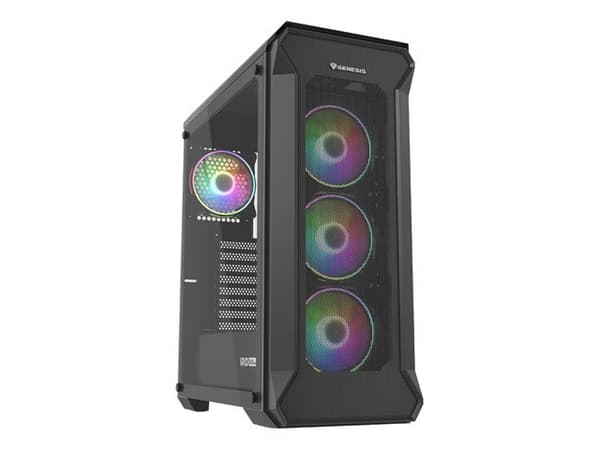 GENESIS CHASSIS MIDI TOWER IRID 505 ARGB (USB 3.0)