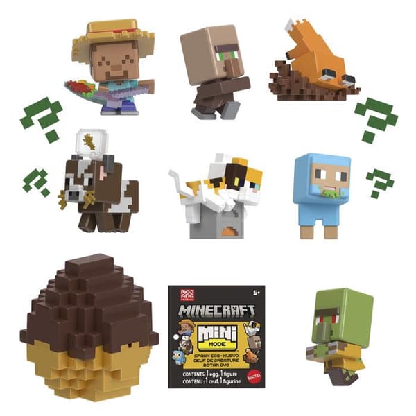 FORSKELLIGE MINI SPAWN ÆG MINECRAFT