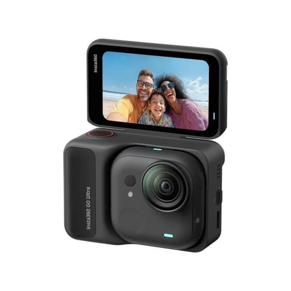 Actionkamera - INSTA360 - Go Ultra - Creator-pakke - 4K - Sort