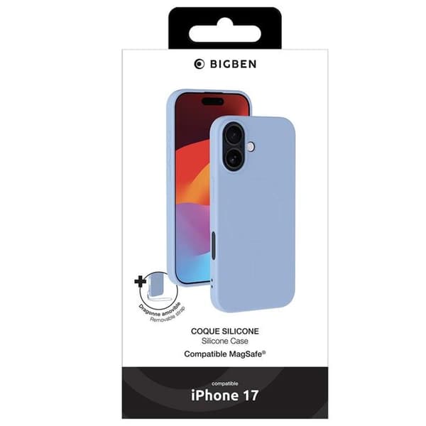 MagSafe-etui - iPhone 17 - Silikone - Himmelblå