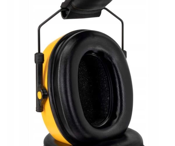 Dewalt DPG18-BX Beskyttelseshovedtelefoner Sort, Gul