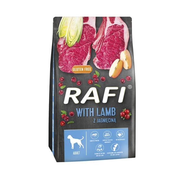 RAFI med lam - tørfoder til hunde - 3 kg