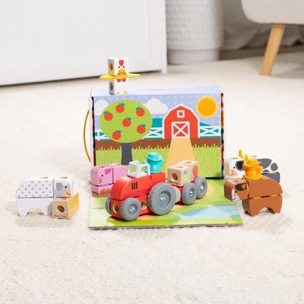 Blockables - Bondgården - 56 bitar - Från 2 år - Melissa & Doug