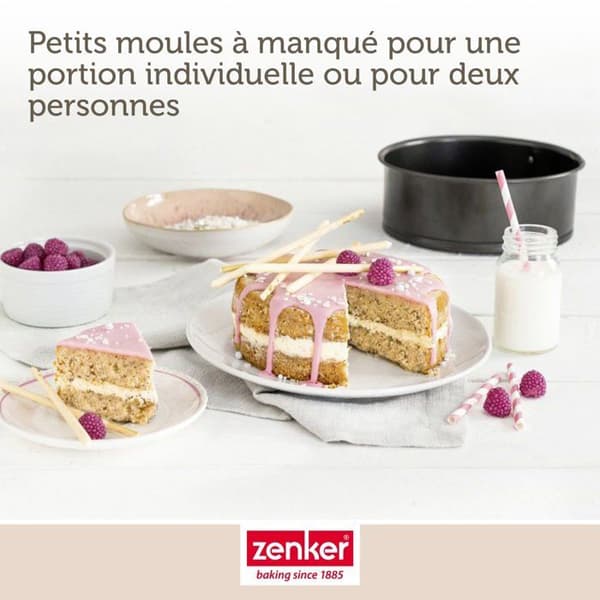 Sæt med 2 mini springforme - ZENKER - Special Mini - 12 og 16 cm