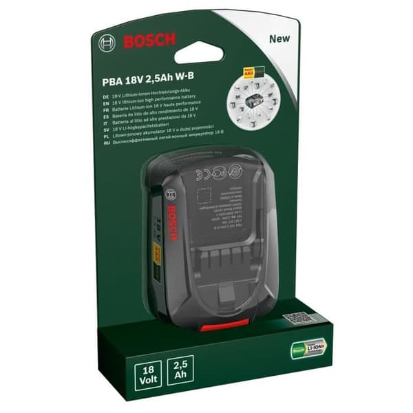BOSCH Lithium-batteri 18V 2,5 Ah