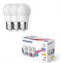 Energitc Ball E27 5,6W Måtte 3-pak