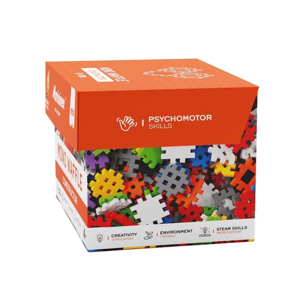 MARIOINEX Mini Waffle Byggklossar Konstruktör, 500 bitar