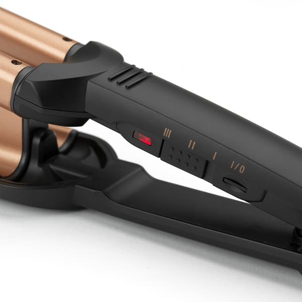 BaByliss Deep Waves Krøllejern Varm Sort, Orange 2,5 m