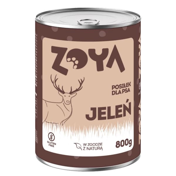 ZOYA Deer - vådfoder til hunde - 800 g