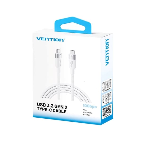 Vention USB 3.2 5A 10Gbps 1m HVID USB-C til C-kabel