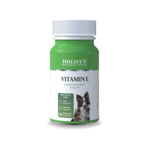 HOLISTA E-vitamintilskud til hunde og katte - 90 tabletter