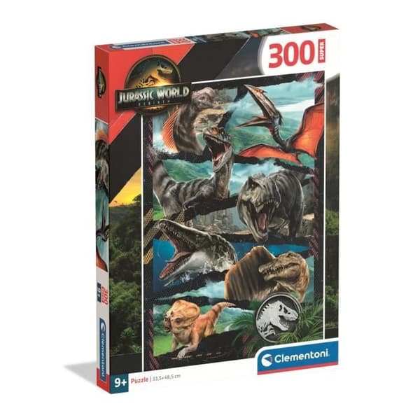 CLEMENTONI - 300 bitar Super - Jurassic World, Renässansen