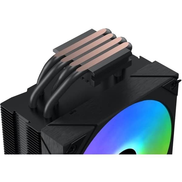 CPU-køler - XIGMATEK AK4 Digital - AMD AM5/AM4 - 1x 120 mm ARGB-blæser - Sort