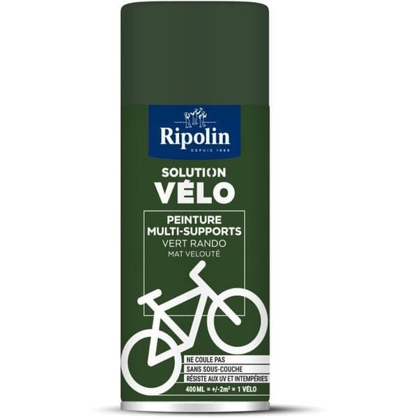 Cykelløsning - RIPOLIN - 0,4 L - Mat gågrøn