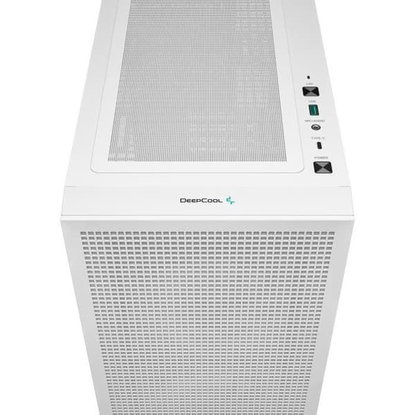 PC-kabinet - DEEPCOOL - CH360 Digital - Uden strømforsyning - Mini Tower - M-ATX størrelse - Hvid