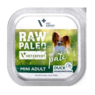VETEXPERT Raw Paleo Pâte Mini Adult And - vådfoder til hunde - 150 g