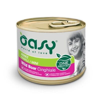 OASY One Protein Adult Small/Mini Wild Boar - vådfoder til hunde - 200 g