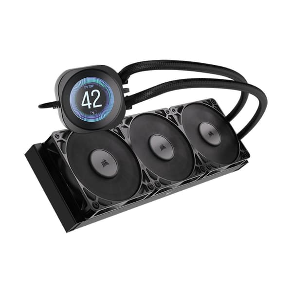 CORSAIR - NAUTILUS 360 LCD - PC-køling - 360 mm radiator - væskekøler til CPU