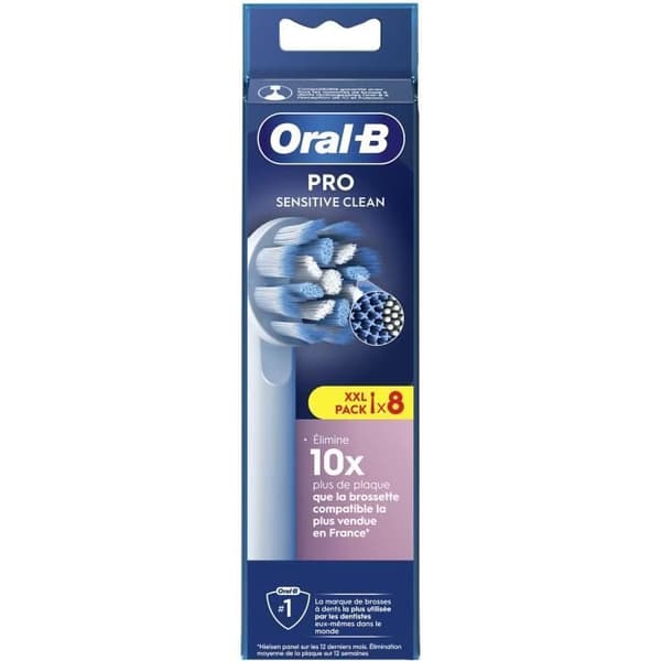 Børster - ORAL-B - Ultratynde - X-filamenter (FR) x8