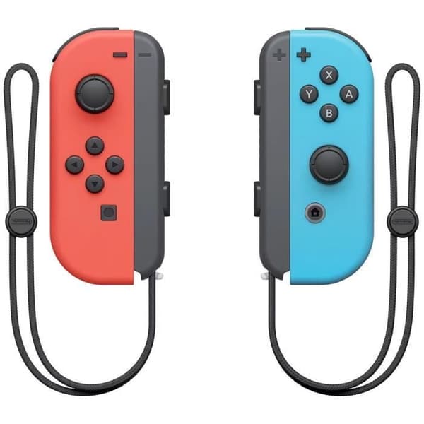Joy-Con-kontroller Neonblå / Neonröd för Switch-konsol