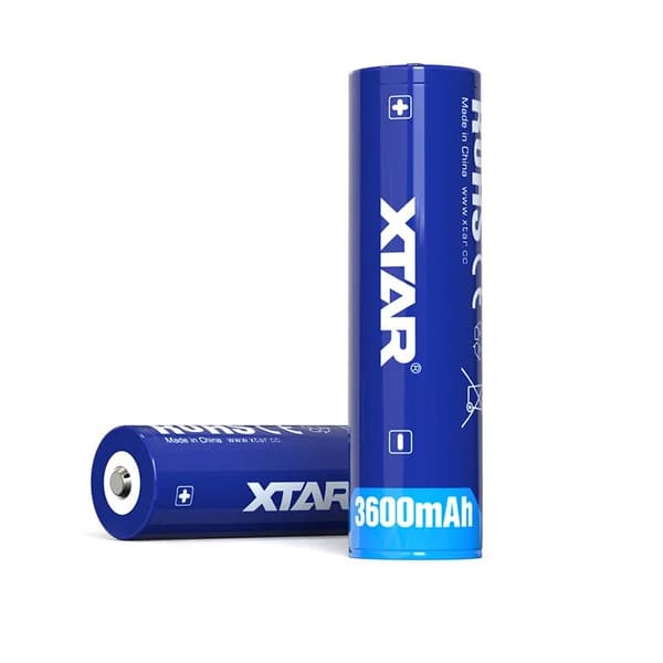 Batteri 18650 3,6V litiumjon 3600 mAh