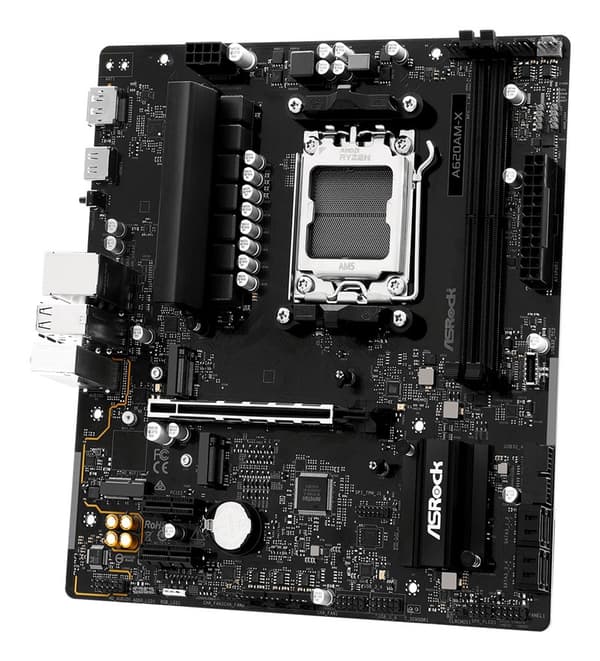 Asrock A620AM-X emolevy AMD A620 Socket AM5 micro ATX