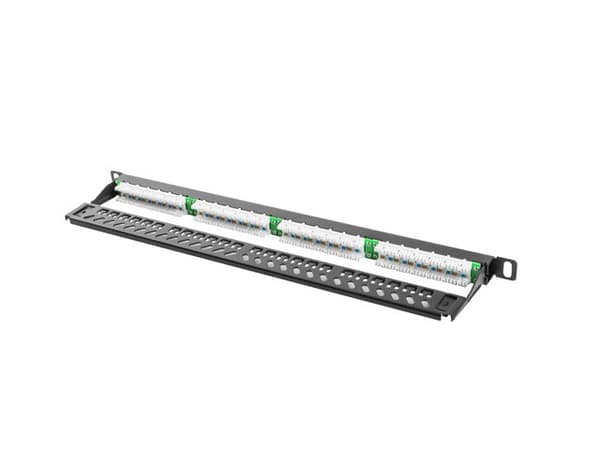 Lanberg PPU5-0024-B kytkentäpaneeli 0,5U