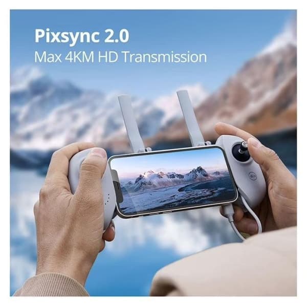 Drönare - POTENSIC - Atom SE - 4K UHD-kamera - 32 min. flygtid - Vit