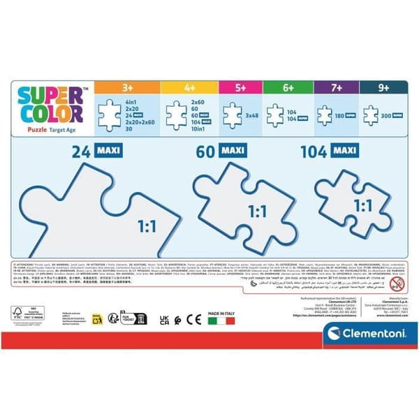 Clementoni - 104-osainen Maxi - Dora