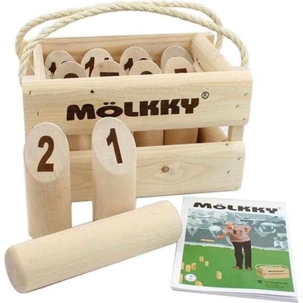 TACTIC Molkky Bowlingspil - Deluxe-version