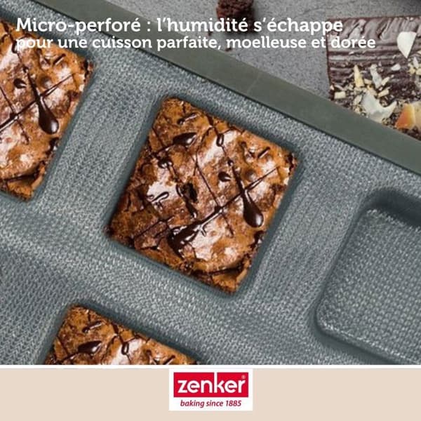Springform - ZENKER - Ø 25 cm - Glasfiber silikone - Sort