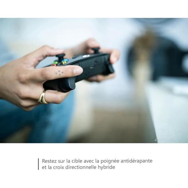 Xbox Langaton Ohjain + USB-C-Kaapeli - Musta