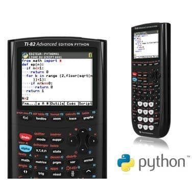TEXAS INSTRUMENTS TI-82 Advanced Edition Python grafregner - sort