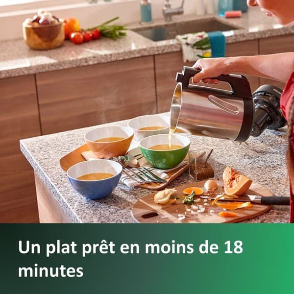 PHILIPS HR2203 / 80 Varmeblender - 1000W - 1,2 L