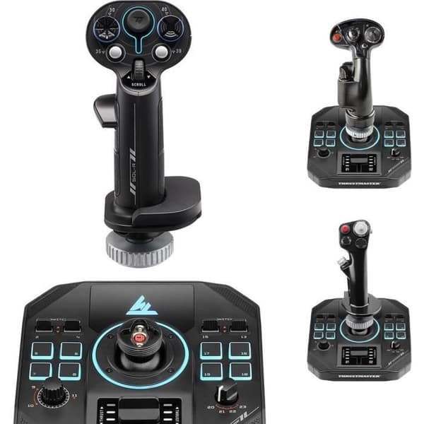 Modulär multisimuleringsbas - THRUSTMASTER - HEART Technology - Sol-R 5 Base - Kompatibel med Windows 10/11 och TARGET-programvara