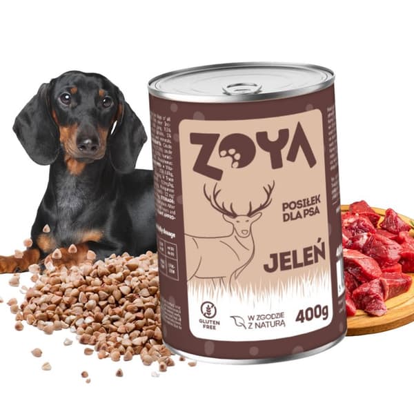 ZOYA Deer - vådfoder til hunde - 400 g
