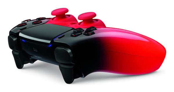 Sony DualSense Sort, Rød Bluetooth/USB Gamepad Analog/Digital PlayStation 5
