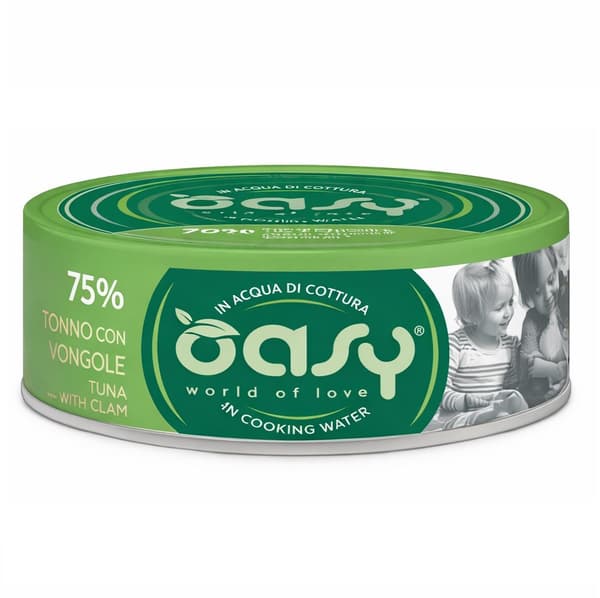 OASY More Love Tun med muslinger - vådfoder til katte - 70 g