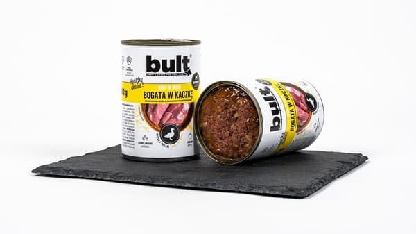 BULT Rig på andefoder - vådfoder til hunde - 400 g