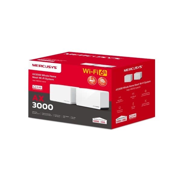Mercusys HaloH85X - verkkojärjestelmä (2 kpl)