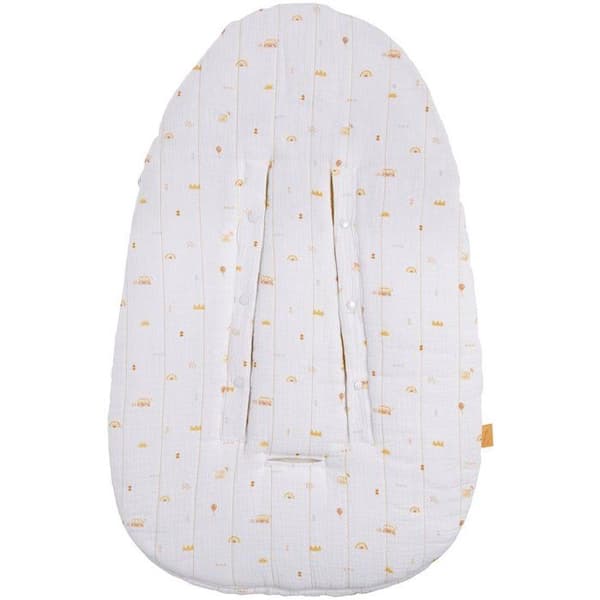 Babynest - SAUTHON - SUNLIGHT - 0-4 månader - Bomullsmuslin - Tryckt mönster