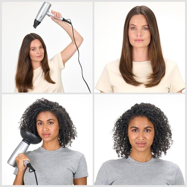 Hårtørrer - BABYLISS - D580DE - Cosmos - 2100 W - Diffuser - Let og kompakt